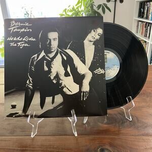 Bernie Taupin He Who Rides The Tiger Vinyl LP 1980 Asylum Records 6E-263